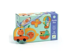 DJECO EDULUDO Puzzle Duo - Dopravní prostředky