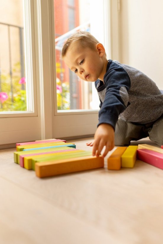 TEGU Magnetická stavebnice Tints - 24 dílů