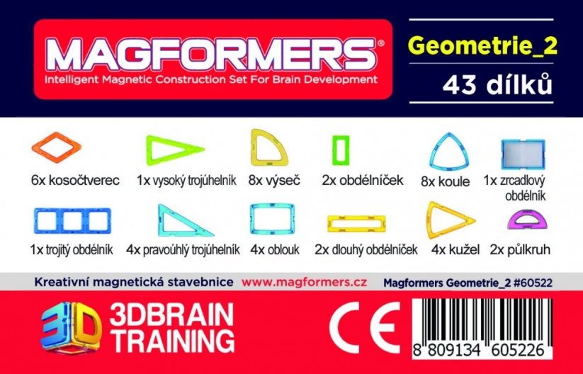 Magformers Geometrie 2