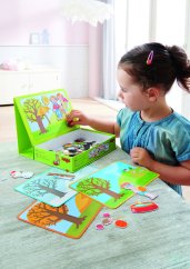 Haba Magnetická kniha a skládačka Čtyři roční obdo