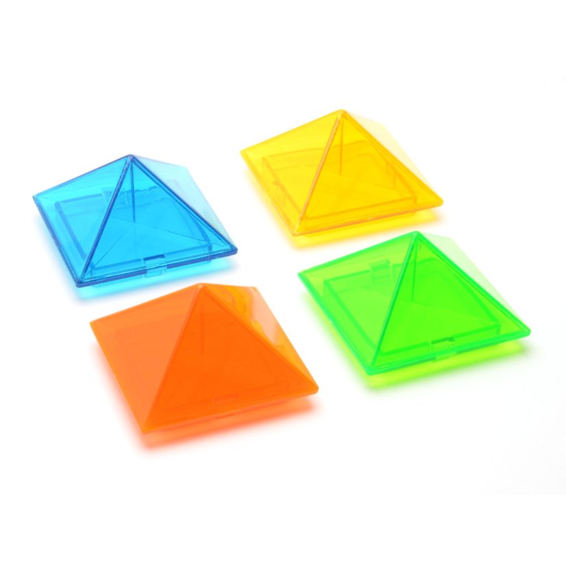 Lux-pyramidy farebné - balenie 12ks