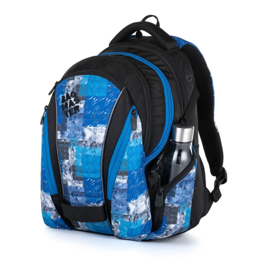 BAGMASTER - BAG 21 A BLUE/BLACK