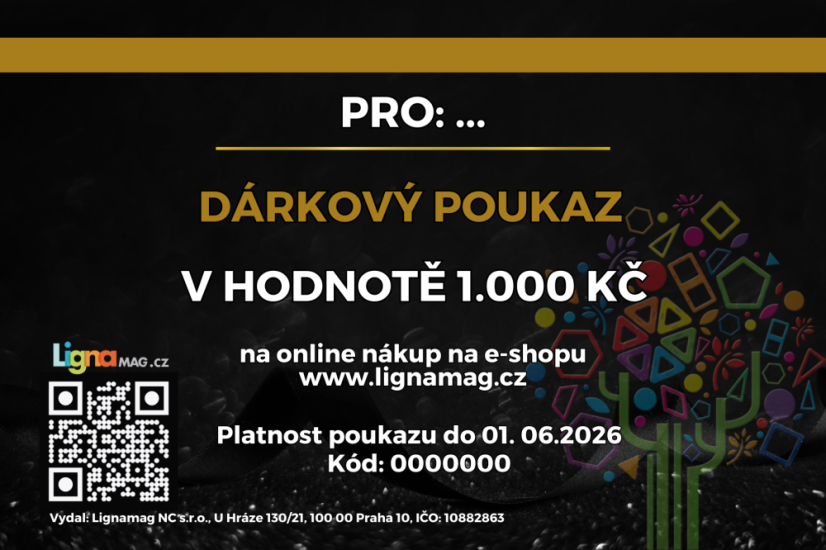 Elektronický dárkový poukaz - Hodnota poukazu: 1500