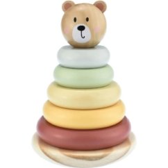 Nasadzovacie krúžky Macko Pastel