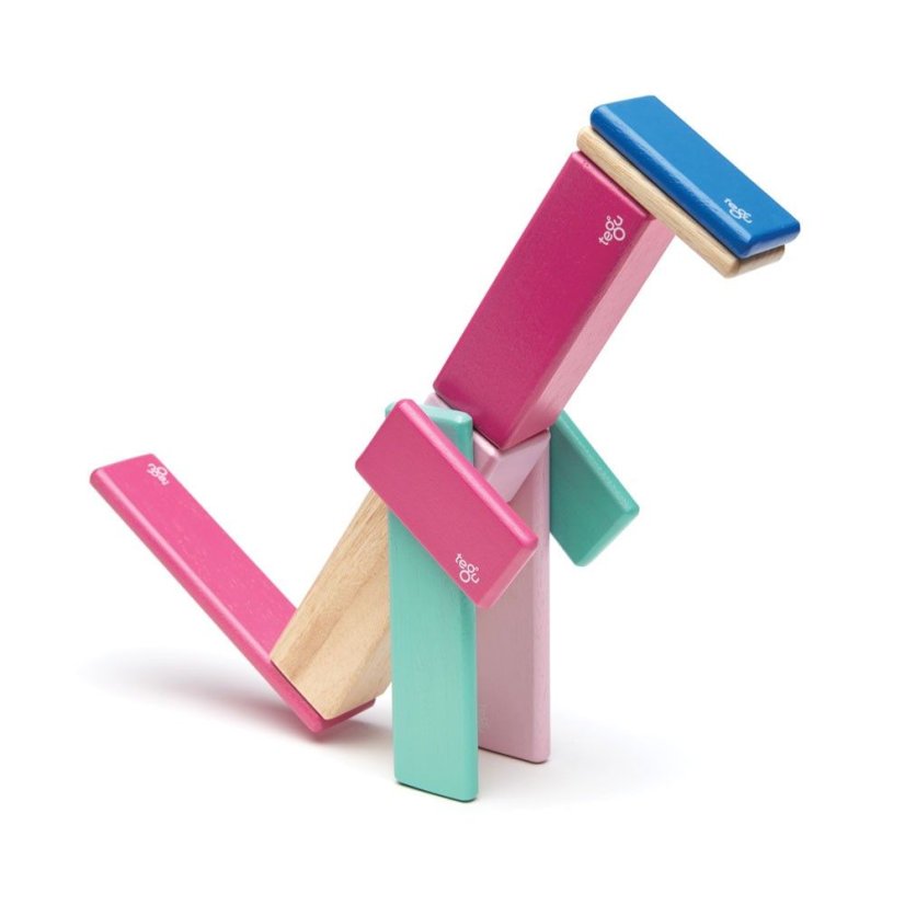 TEGU Magnetická stavebnice Blossom - 14 dílů