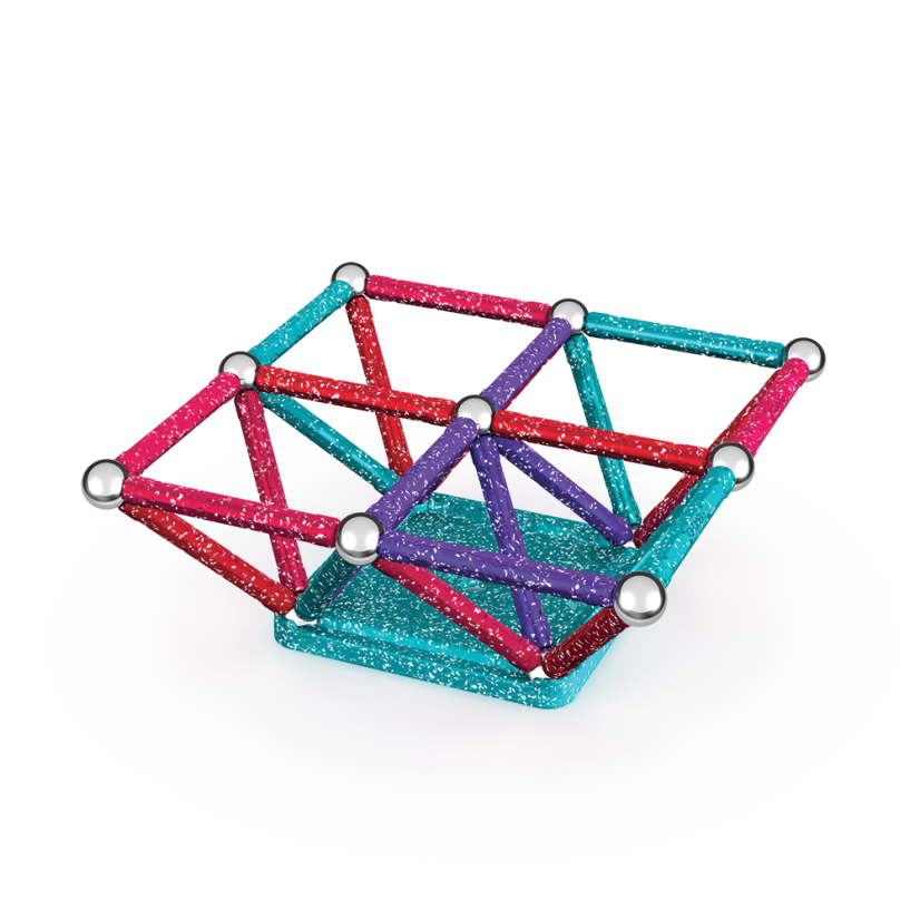 Geomag Glitter Recycled 60 pcs
