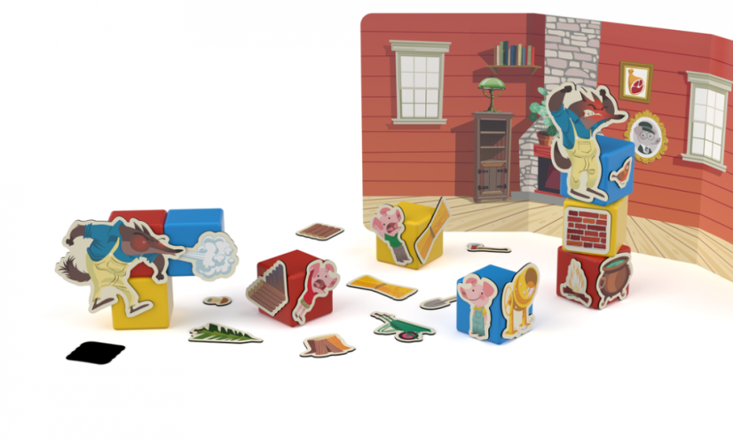 Geomag Magicube Three Little Pigs 42 pcs