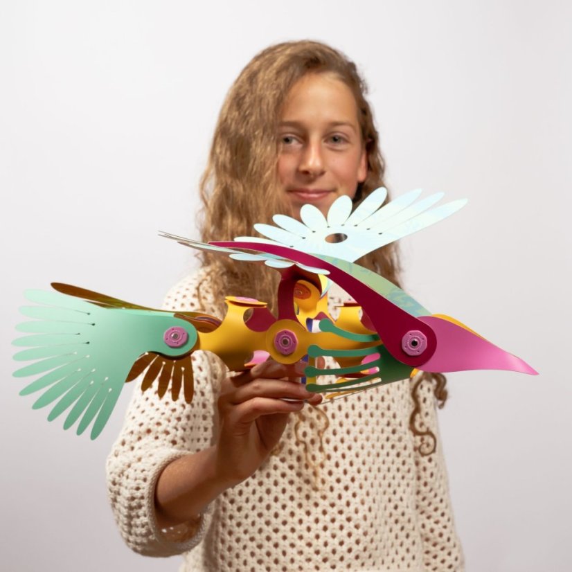 CLIXO Tropical Birds - magnetická stavebnica 22 kusov