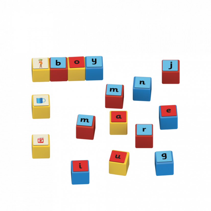 Geomag Magicube Word Building Recycled Clips 79 pc