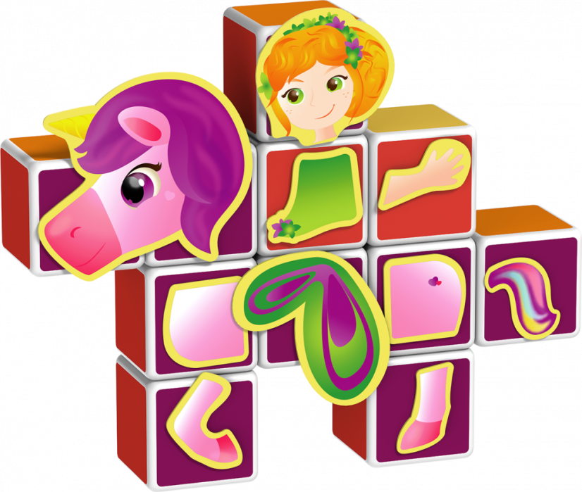 Geomag Magicube - princezny