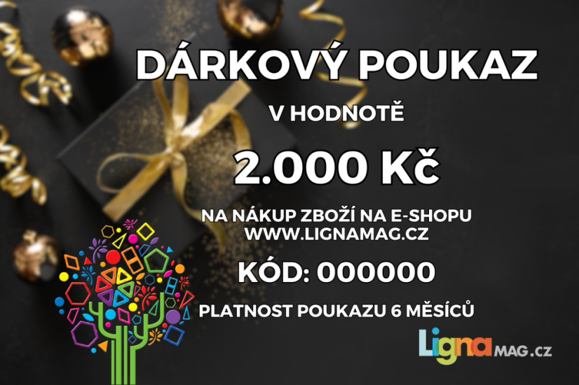Elektronický dárkový poukaz - Hodnota poukazu: 1500