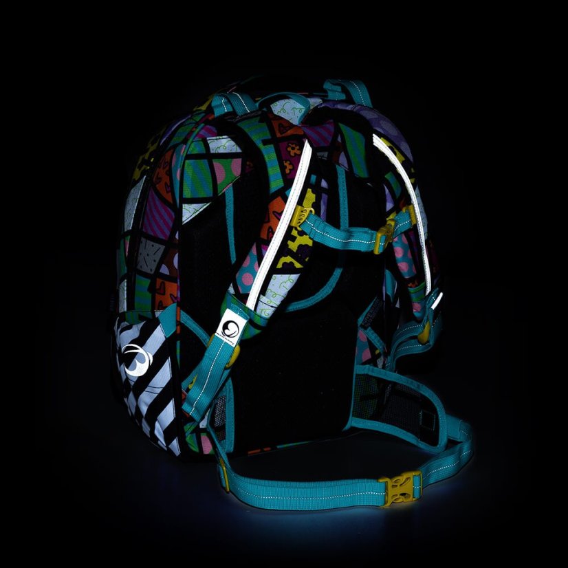 BAGMASTER Malý školní SET VEGA 22 A medvídek BRITTO