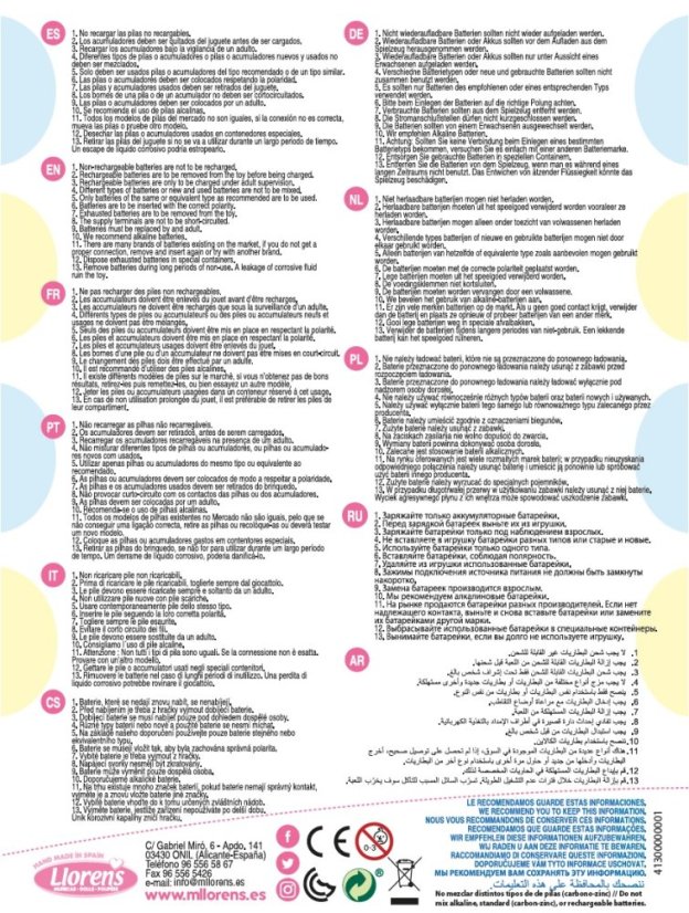 Llorens 42284 ALEXANDRA - realistická bábika so zvukmi a mäkkým látkovým telom - 42 cm