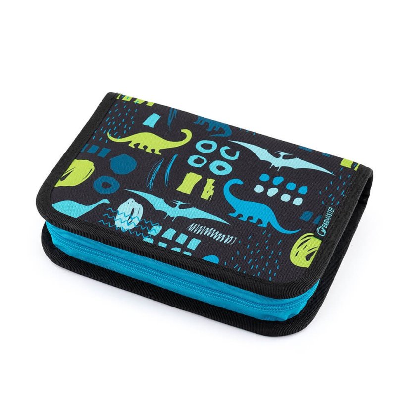 BAGMASTER Velký školní SET VEGA 22 B zelenomodrý