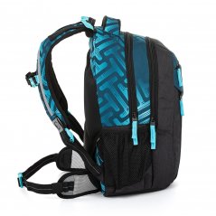 BAGMASTER Školní batoh PORTO 22 C modrý