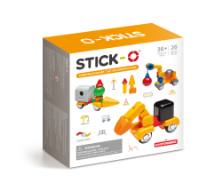 Stick-O Stavební auta (Construction set)