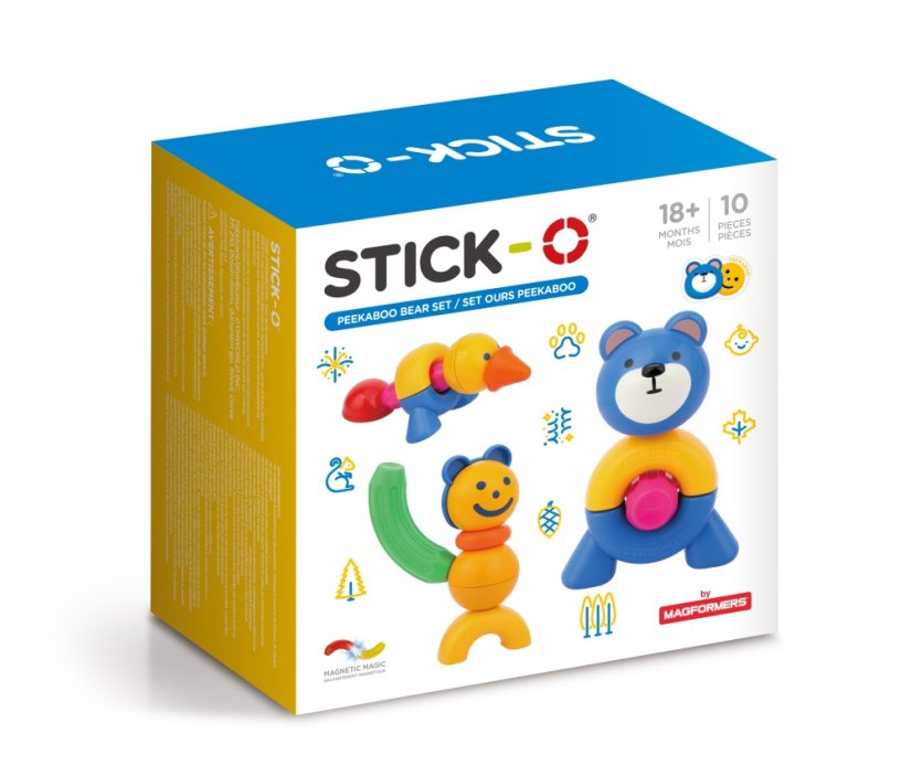 Stick-O Medvede (Peekaboo bear)