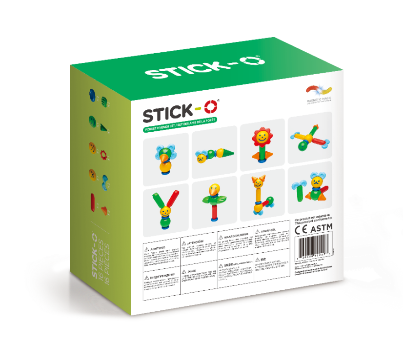 Stick-O Lesné potvorky (Forest Friends)