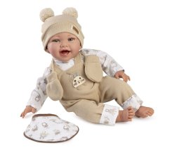 Guca OLIVER - realistická bábika bábätko s mäkkým látkovým telom - 42 cm